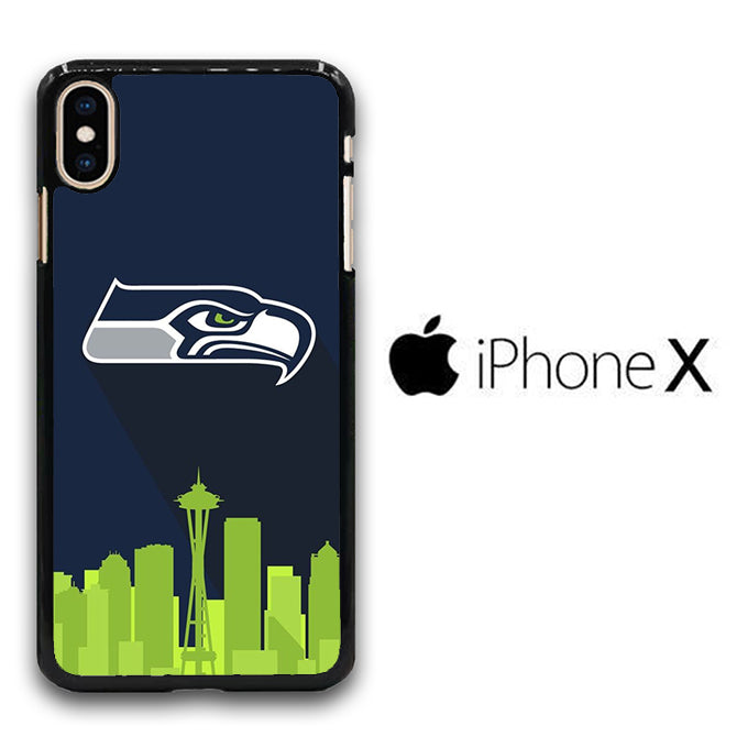 NFL Seattle Seahawks City Logo iPhone X Case