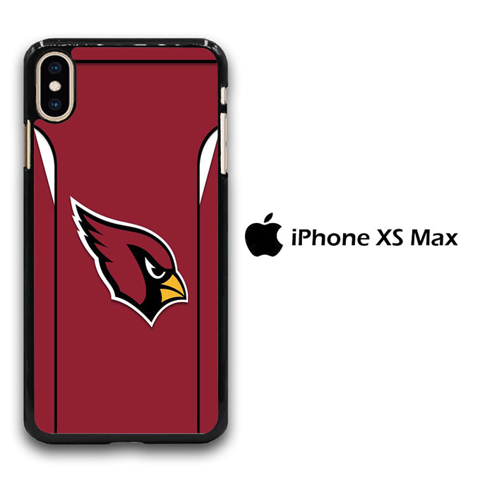NFl Arizona Cardinals Maroon iPhone Xs Max Case