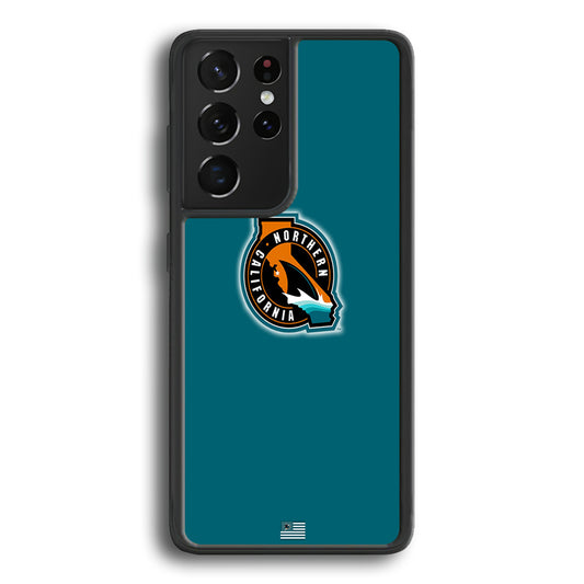 NHL San Joe Sharks Northern Samsung Galaxy S21 Ultra Case - Ezzystore