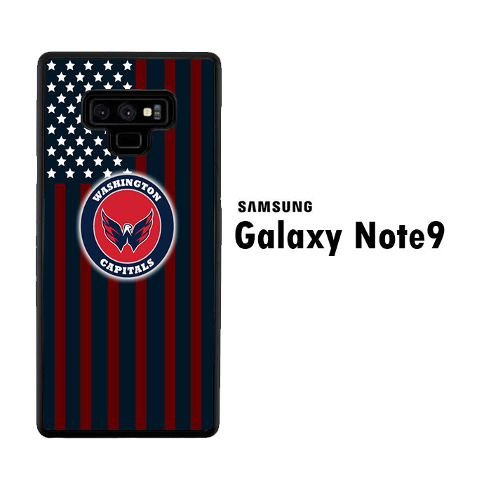 NHL Washington Capitals Flags Samsung Galaxy Note 9 Case