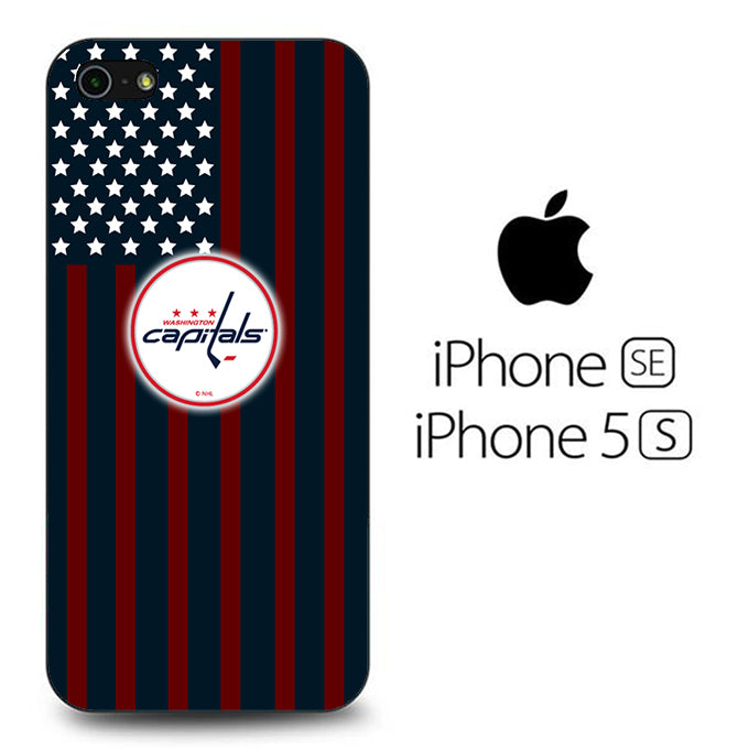 NHL Washington Capitals White Flags iPhone 5 | 5s Case - Ezzystore