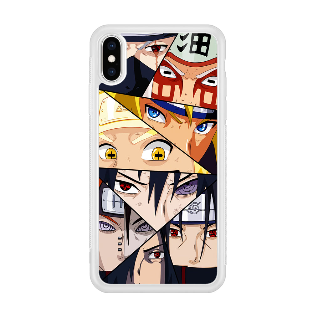 Naruto Icon Of Eye Power iPhone XS Case