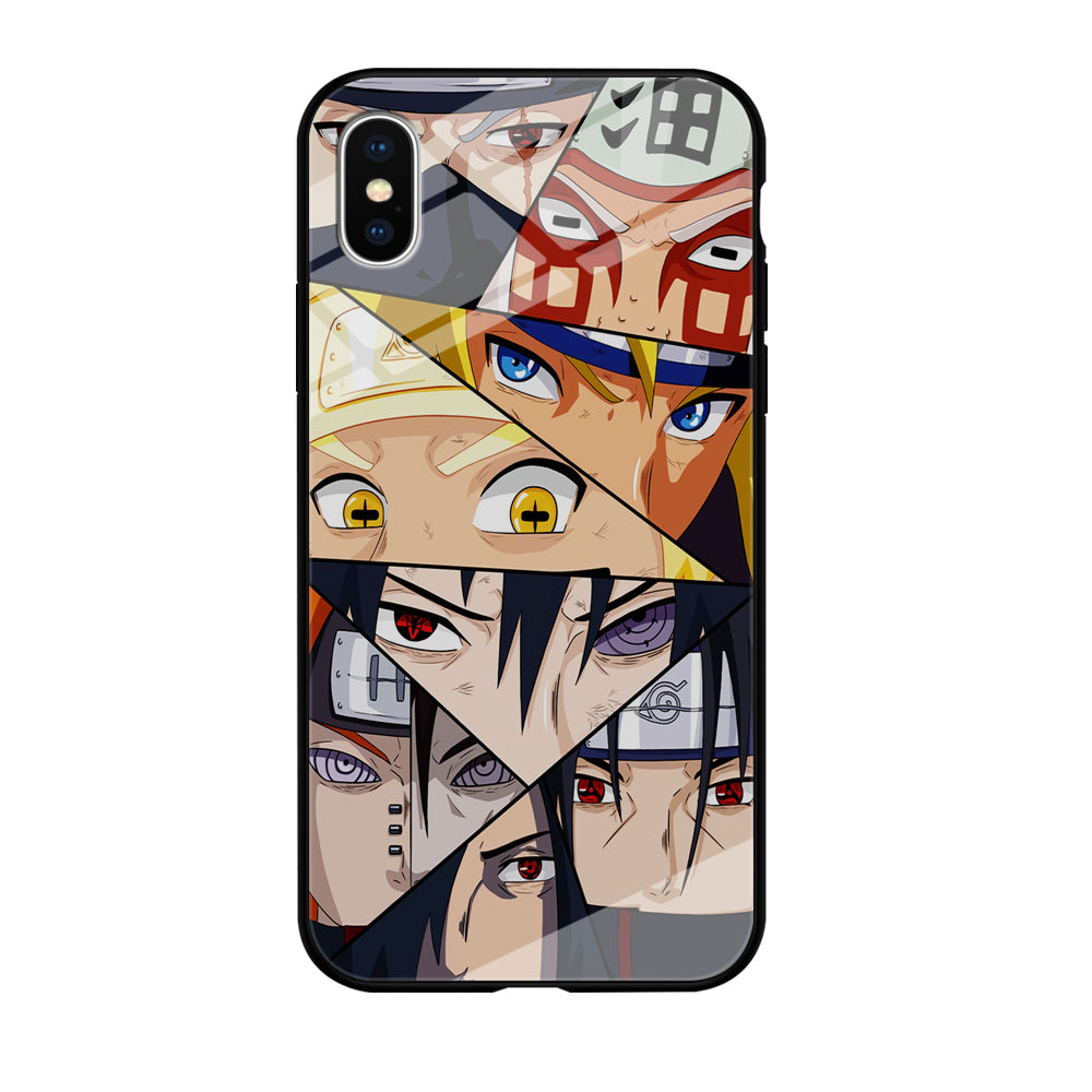 Naruto Icon Of Eye Power iPhone XS Case