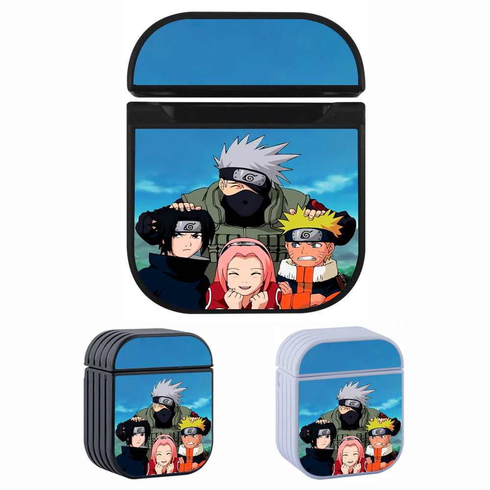 Naruto Team Seven Hard Plastic Case Cover For Apple Airpods