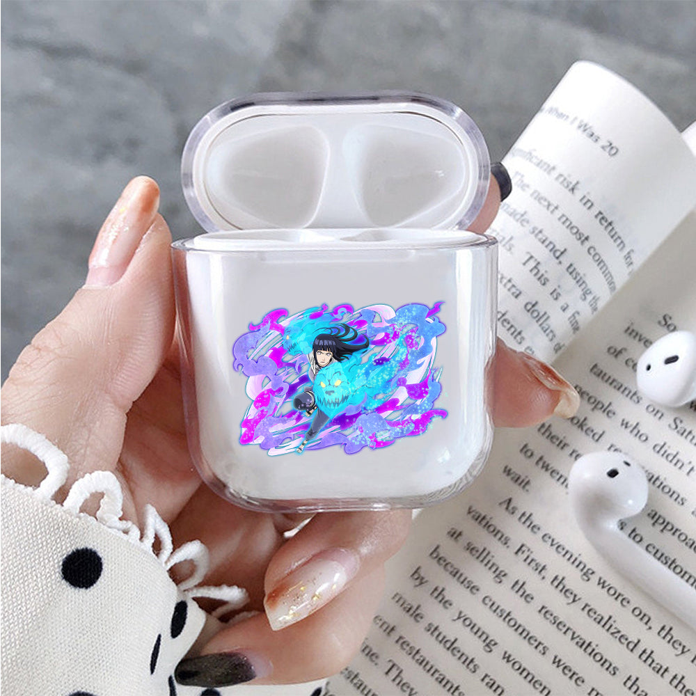 Naruto Hinata Hyuuga Ultimate Protective Clear Case Cover For Apple Airpods