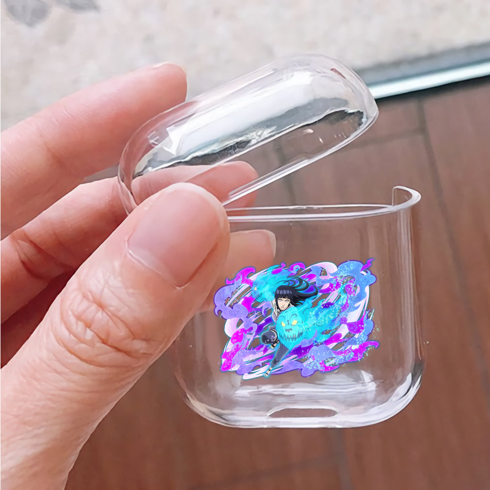 Naruto Hinata Hyuuga Ultimate Protective Clear Case Cover For Apple Airpods