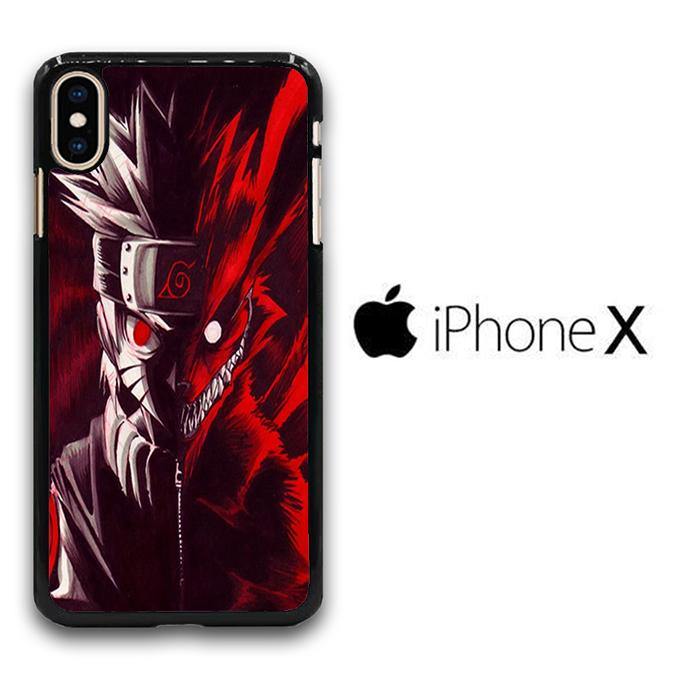 Naruto Kyubi Red iPhone X Case - ezzyst