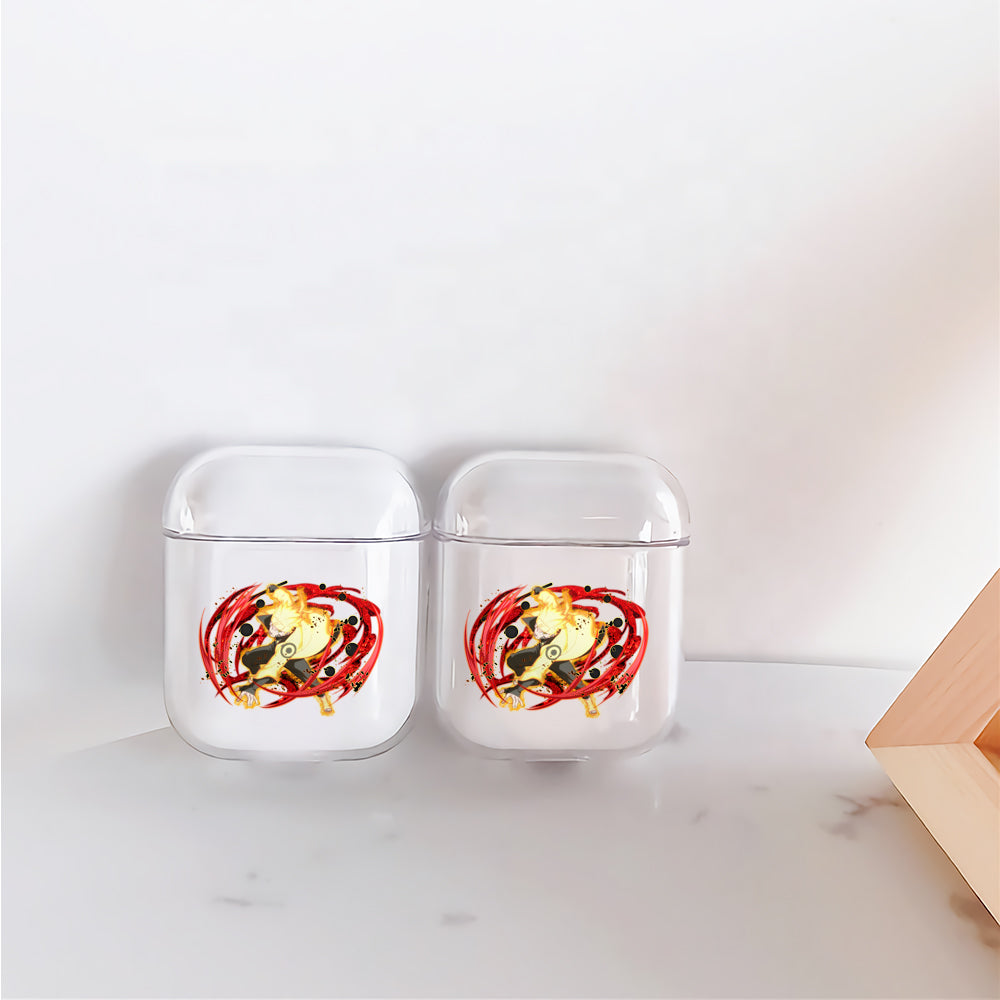 Naruto Lava Rasengan Protective Clear Case Cover For Apple Airpods