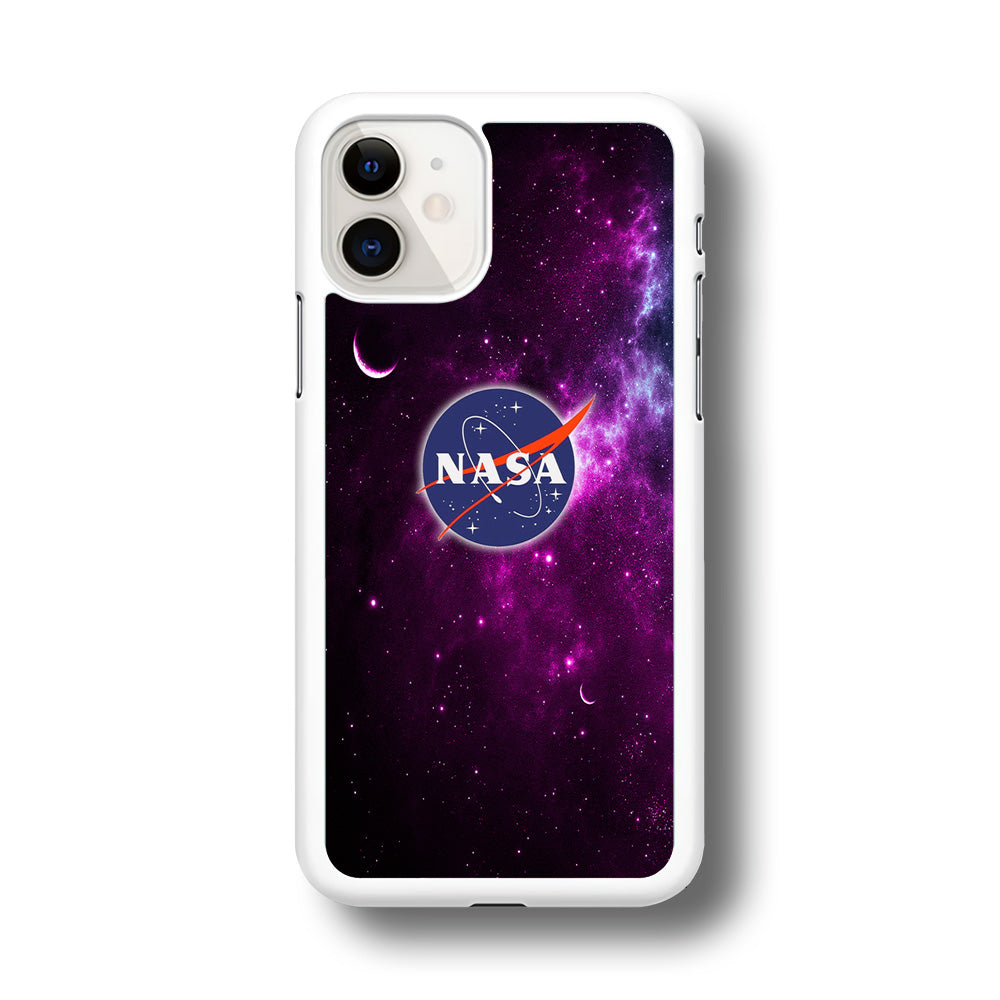 Nasa Purple Space Logo iPhone 11 Case