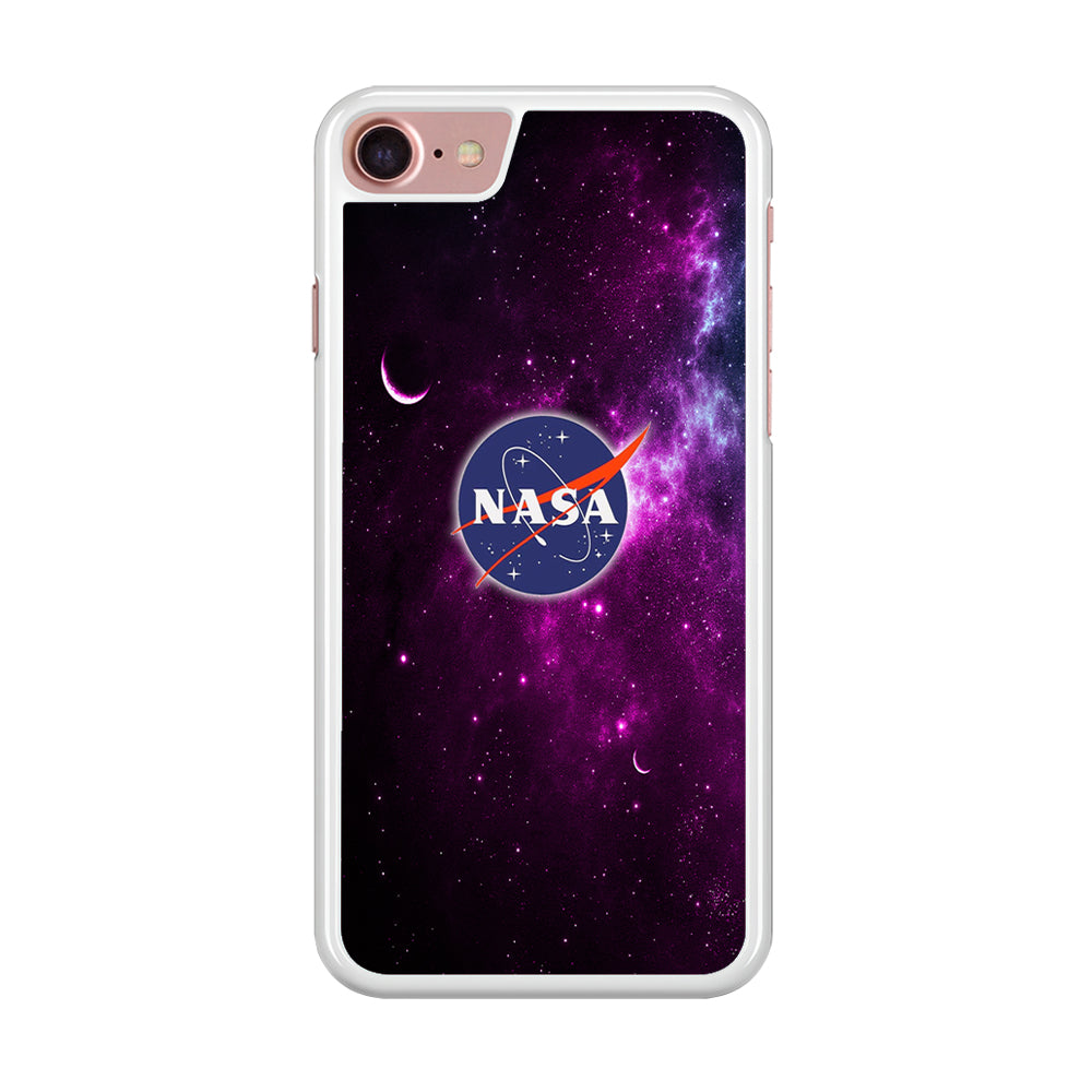 Nasa Purple Space Logo iPhone 7 Case
