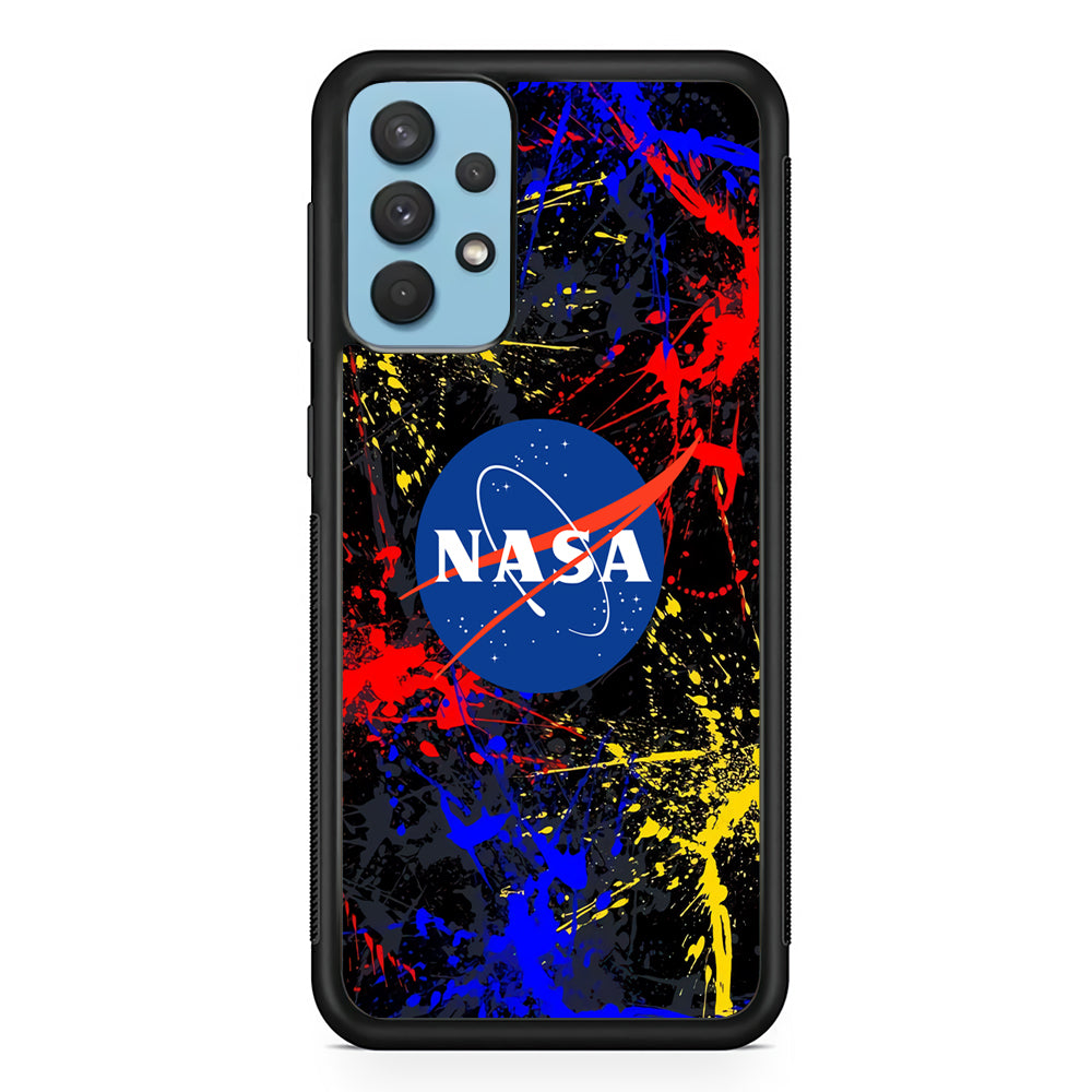 Nasa Splash Paint Abstract Samsung Galaxy A32 Case
