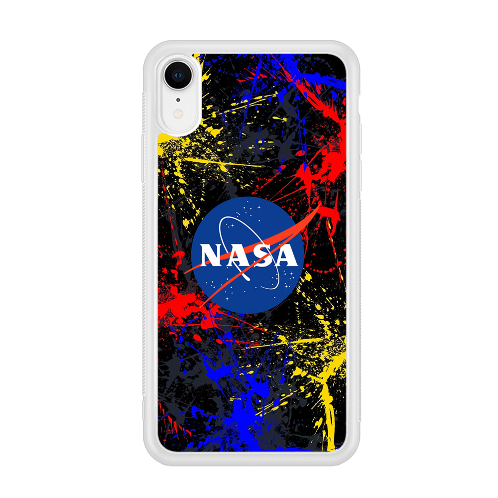 Nasa Splash Paint Abstract iPhone XR Case