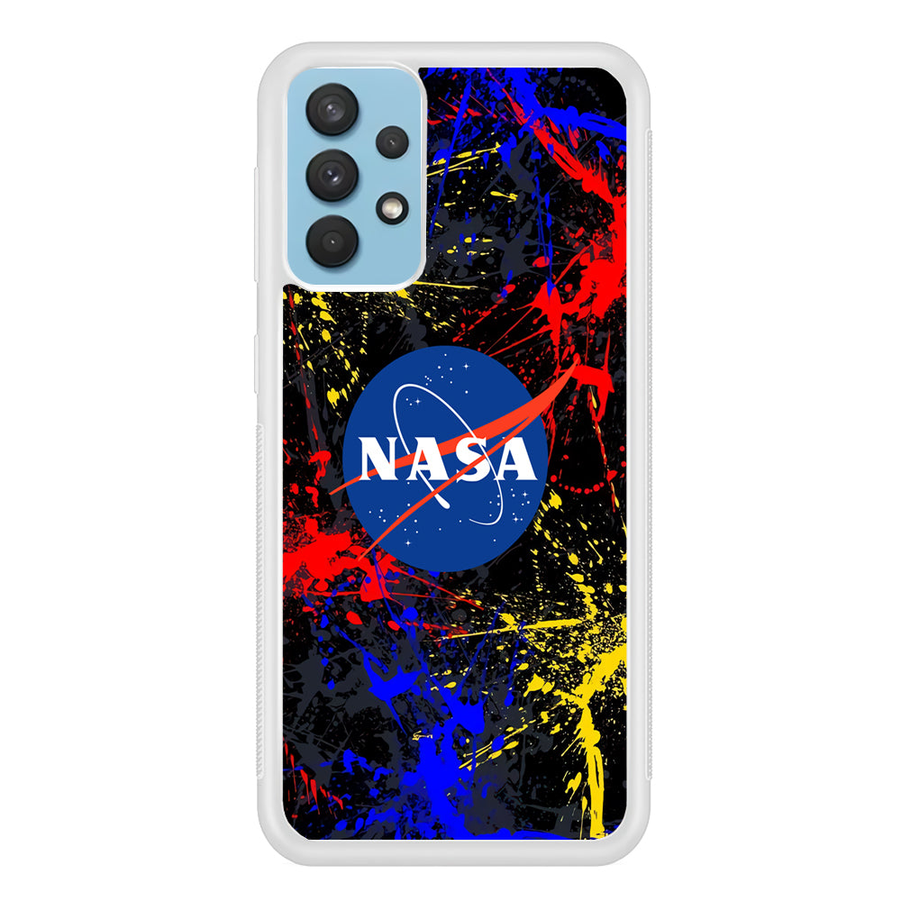 Nasa Splash Paint Abstract Samsung Galaxy A32 Case