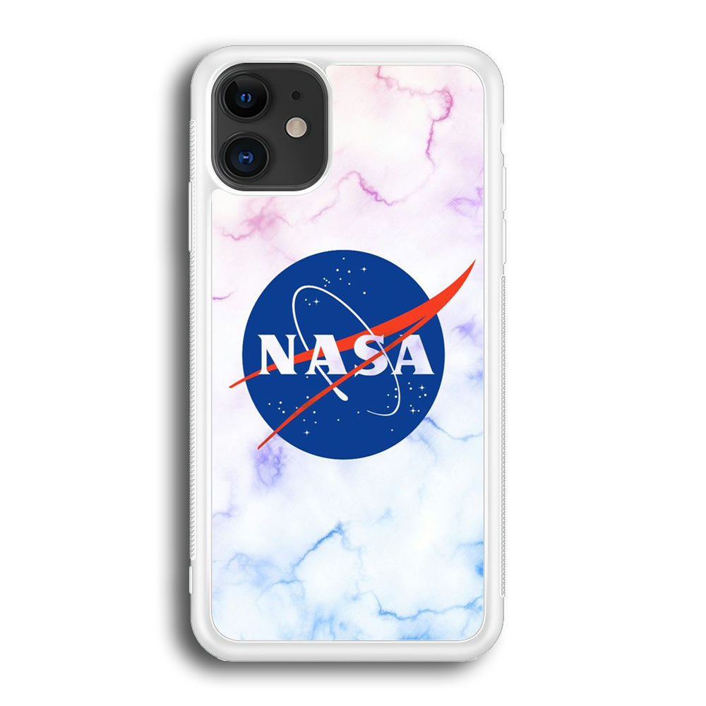 Nasa Logo Marble iPhone 12 Case