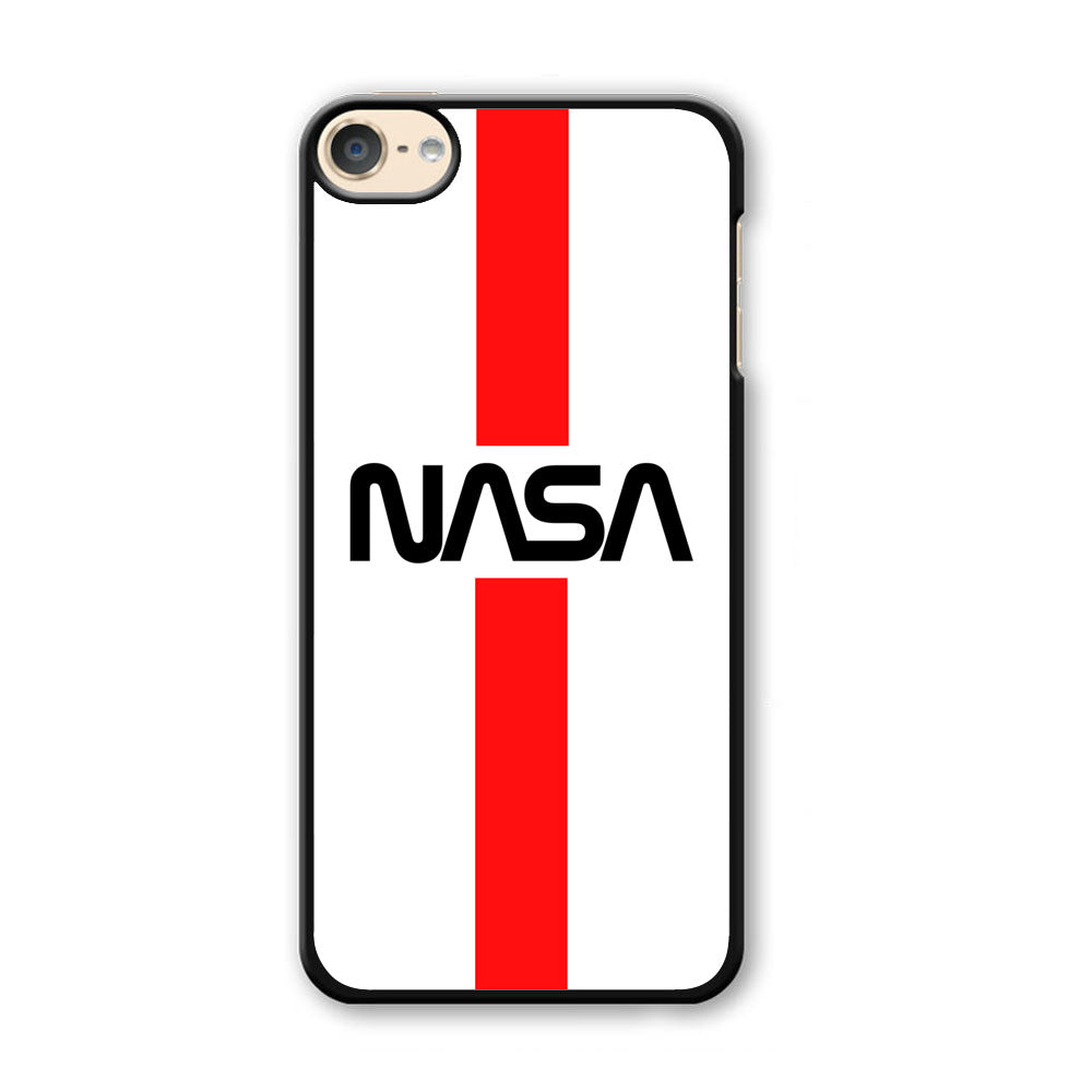 Nasa White Stripe Red iPod Touch 6 Case - Ezzystore