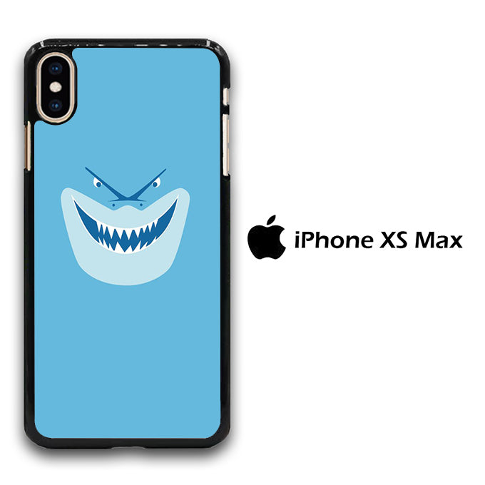 Nemo Bruce Shark Face iPhone Xs Max Case