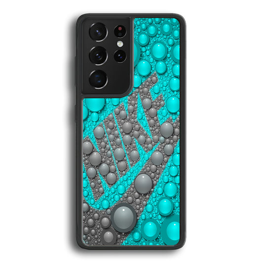 Nike Art Water Drops Samsung Galaxy S21 Ultra Case - Ezzystore