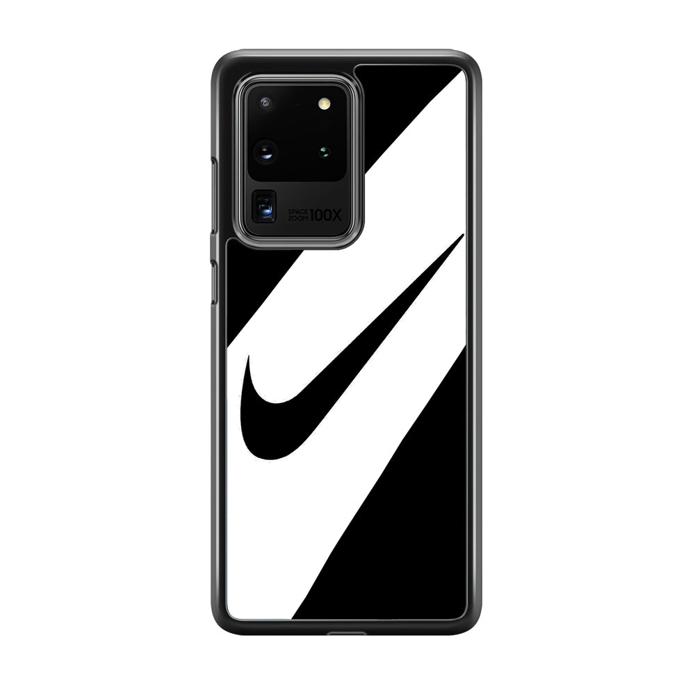 Nike Black Italic Logo Samsung Galaxy S20 Ultra Case