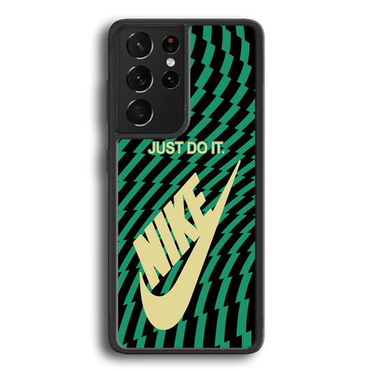 Nike Blaster Colour Green And Black Samsung Galaxy S21 Ultra Case - Ezzystore