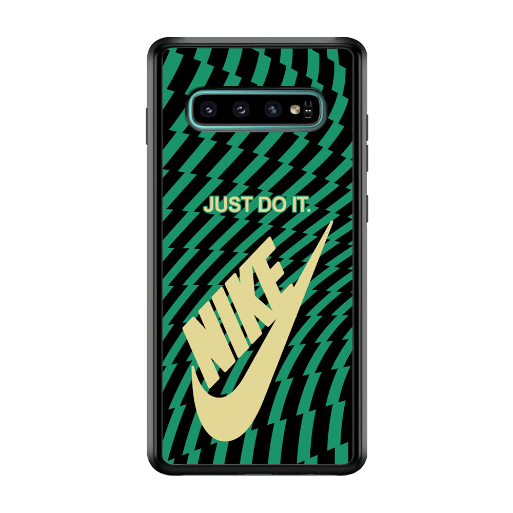 Nike Blaster Colour Green And Black Samsung Galaxy S10 Plus Case