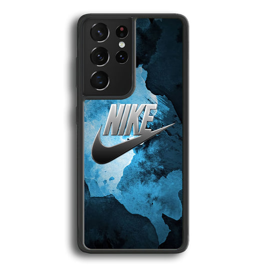 Nike Blue Marble Symbol Samsung Galaxy S21 Ultra Case - Ezzystore
