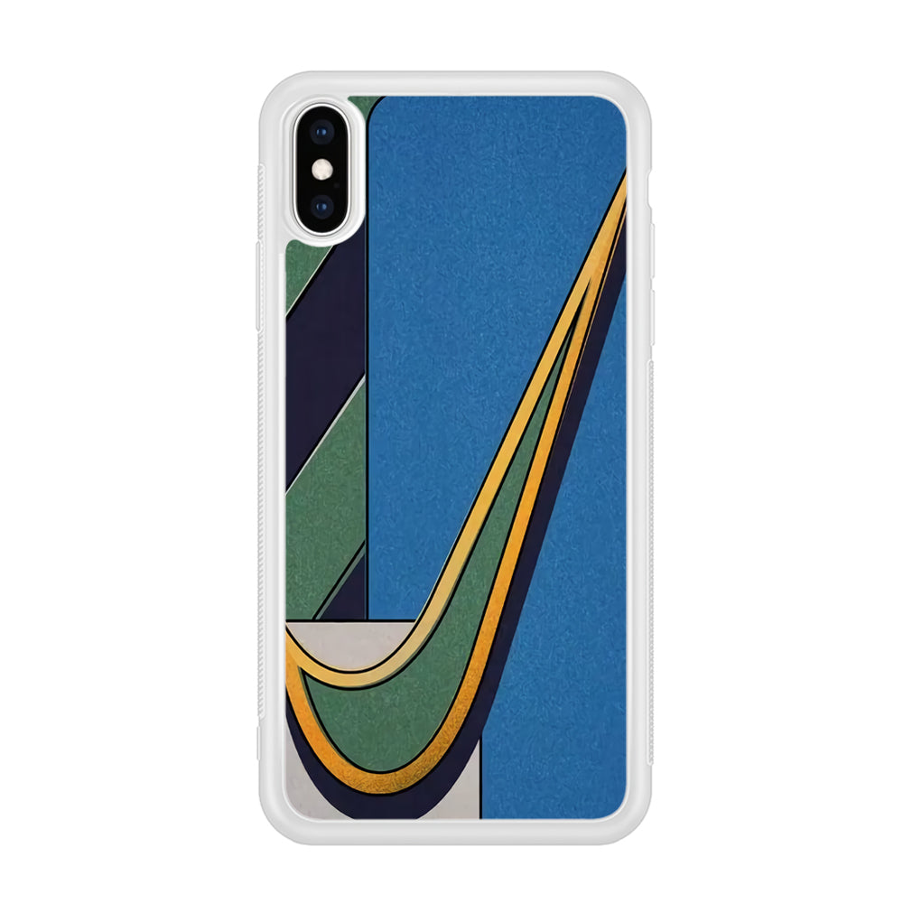 Nike Box Logo iPhone XS Case