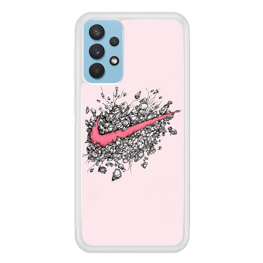 Nike Brake The Wall Samsung Galaxy A32 Case