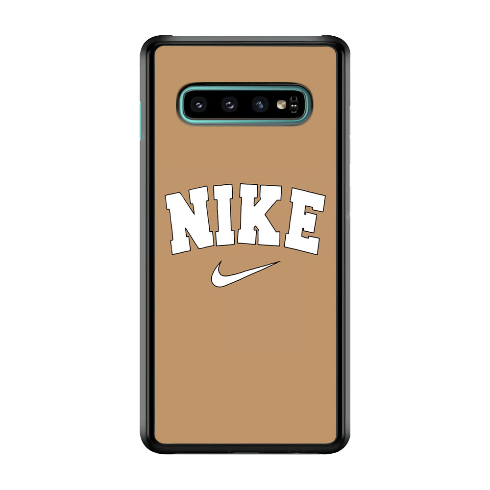 Nike Chocolate Word Samsung Galaxy S10 Plus Case