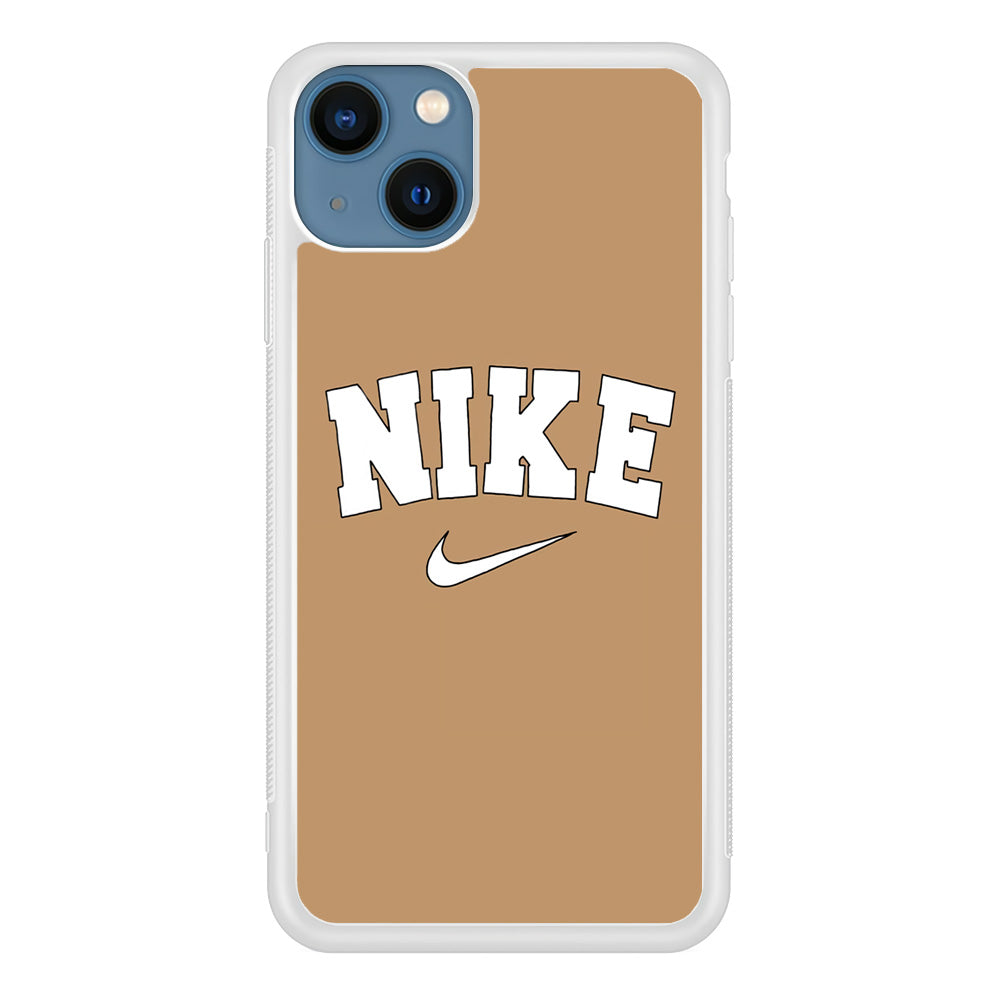 Nike Chocolate Word iPhone 13 Case