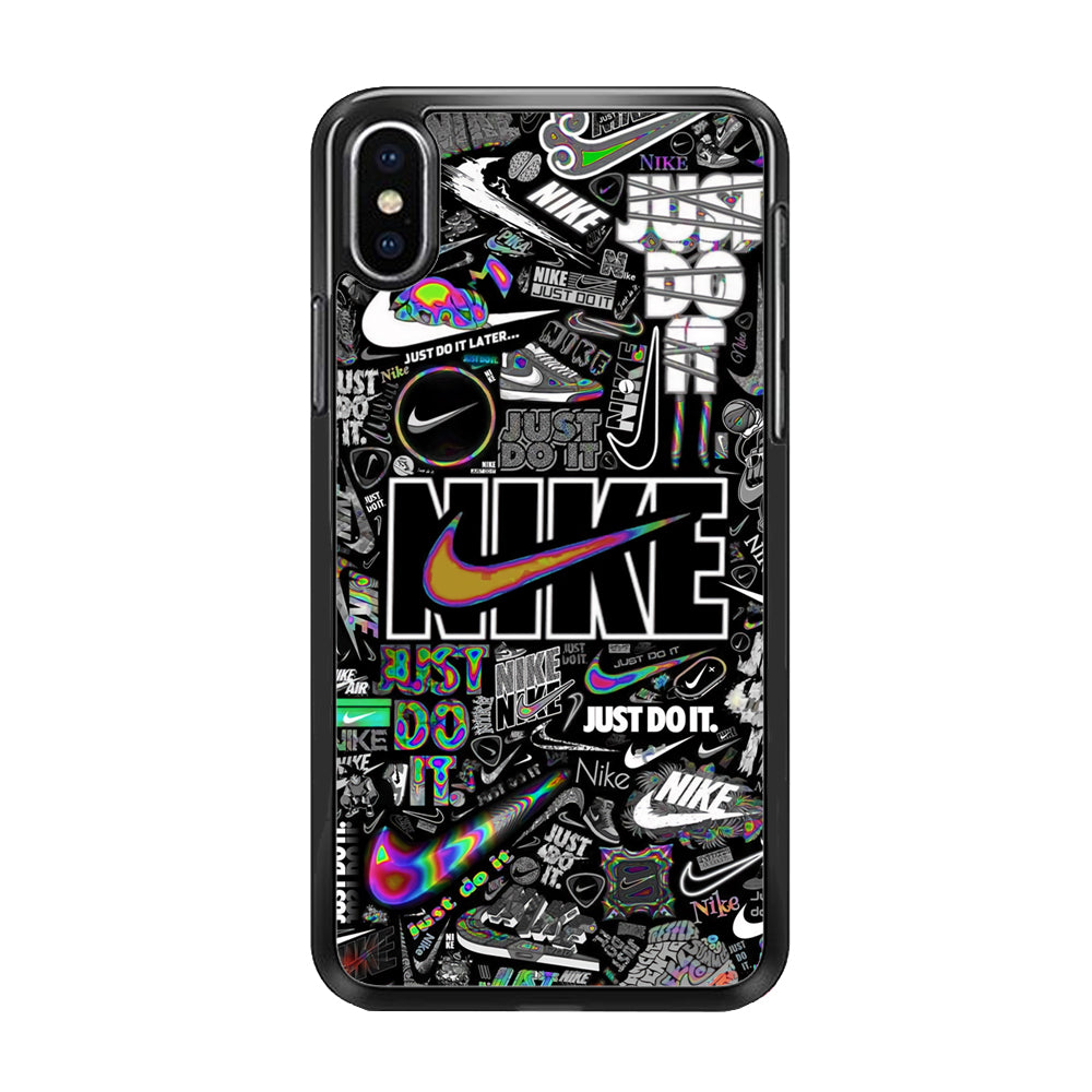 Nike Collage Of Logo iPhone Xs Max Case