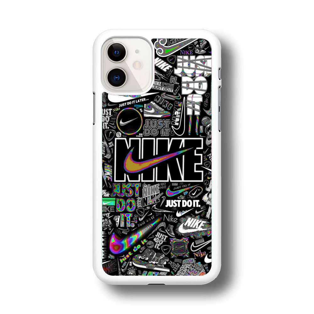 Nike Collage Of Logo iPhone 11 Case