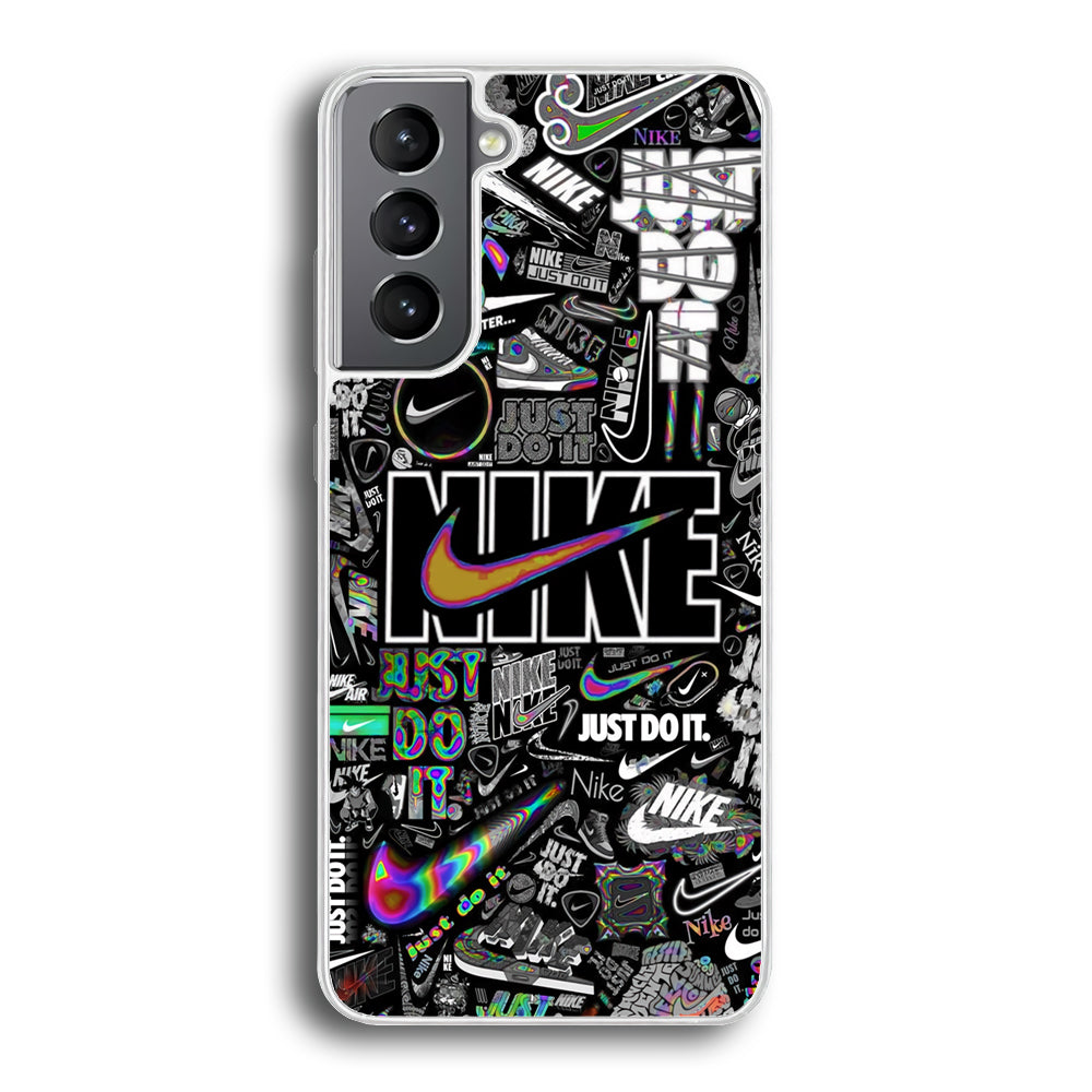 Nike Collage Of Logo Samsung Galaxy S21 Plus Case