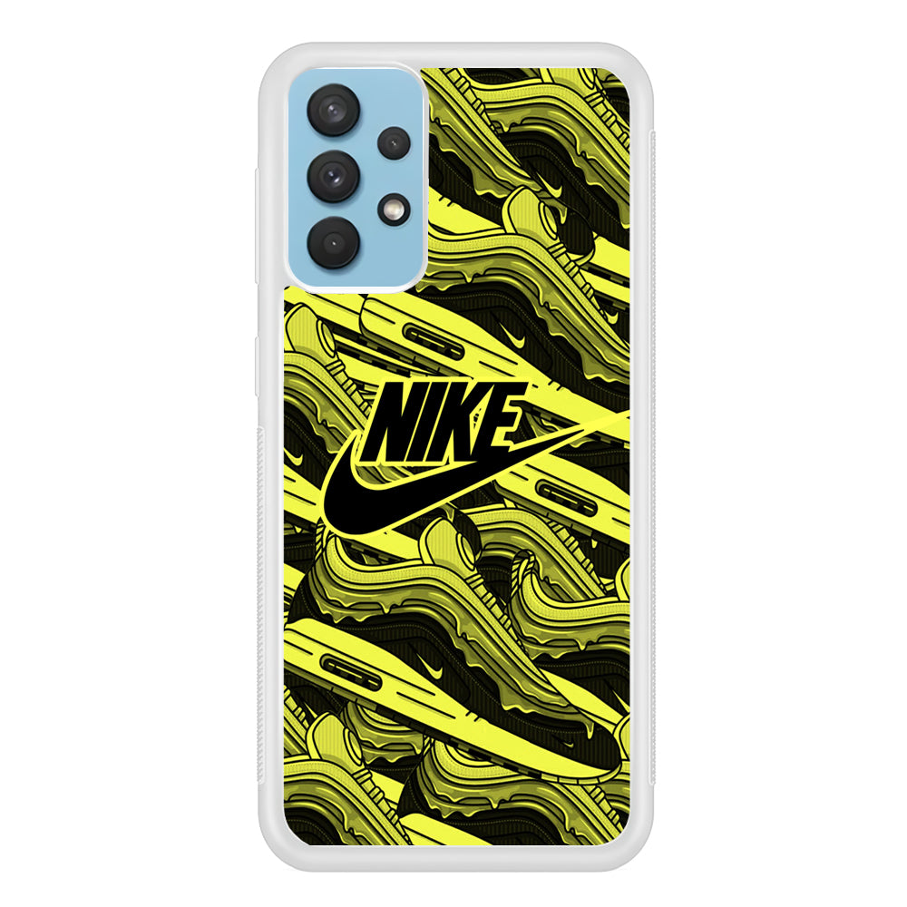 Nike Coloring The Air Samsung Galaxy A32 Case