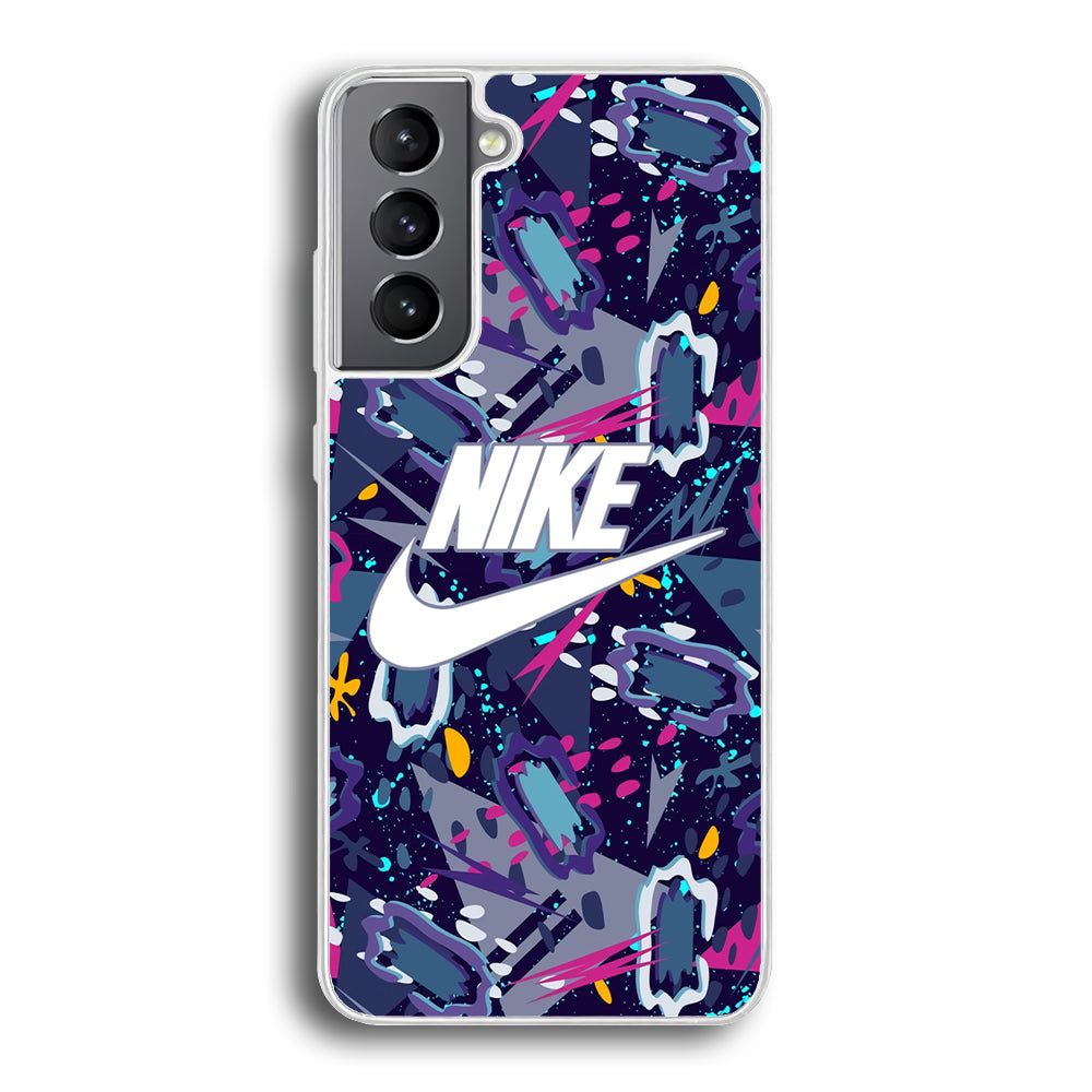Nike Colour Abstract Shapes Samsung Galaxy S21 Plus Case