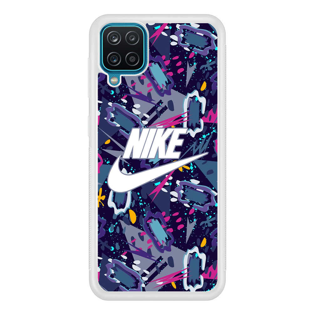 Nike Colour Abstract Shapes Samsung Galaxy A12 Case