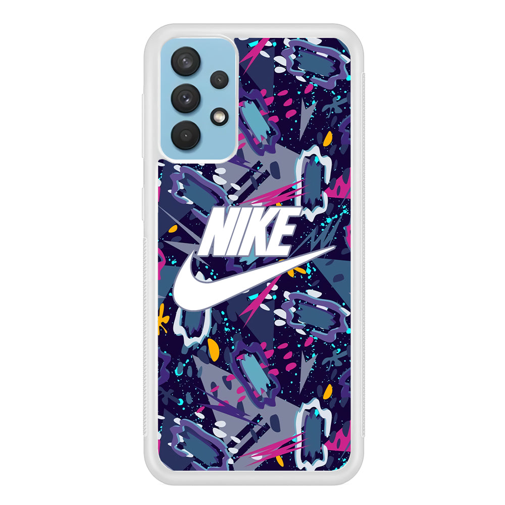 Nike Colour Abstract Shapes Samsung Galaxy A32 Case