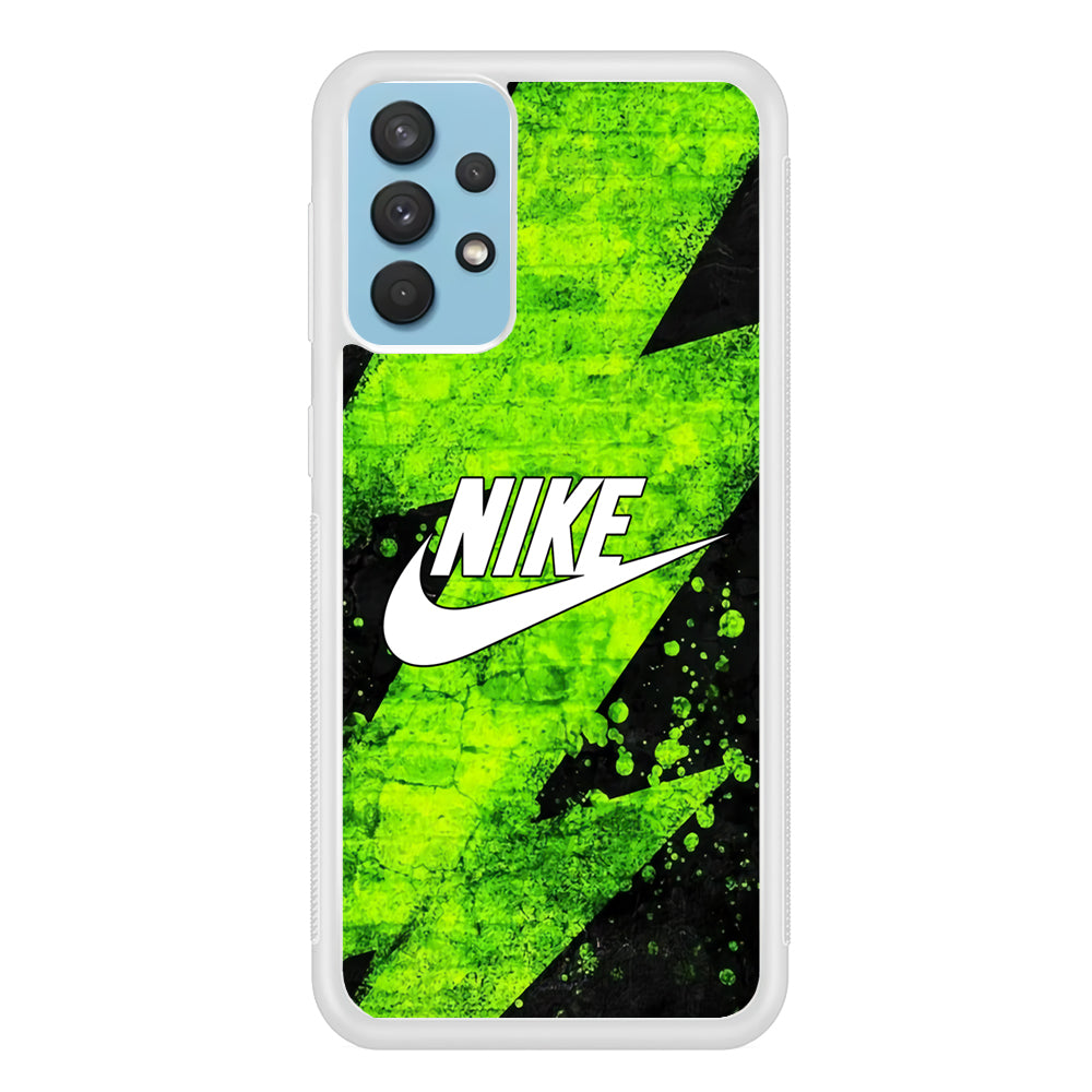 Nike Flash Green Samsung Galaxy A32 Case