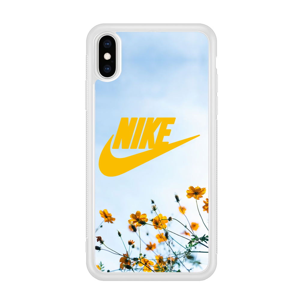 Nike Flowers Panoramic iPhone XS Case