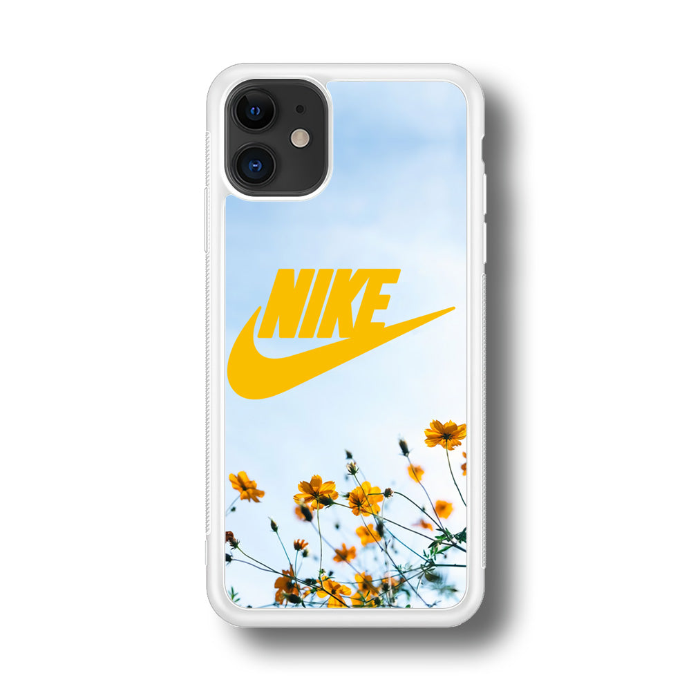 Nike Flowers Panoramic iPhone 11 Case