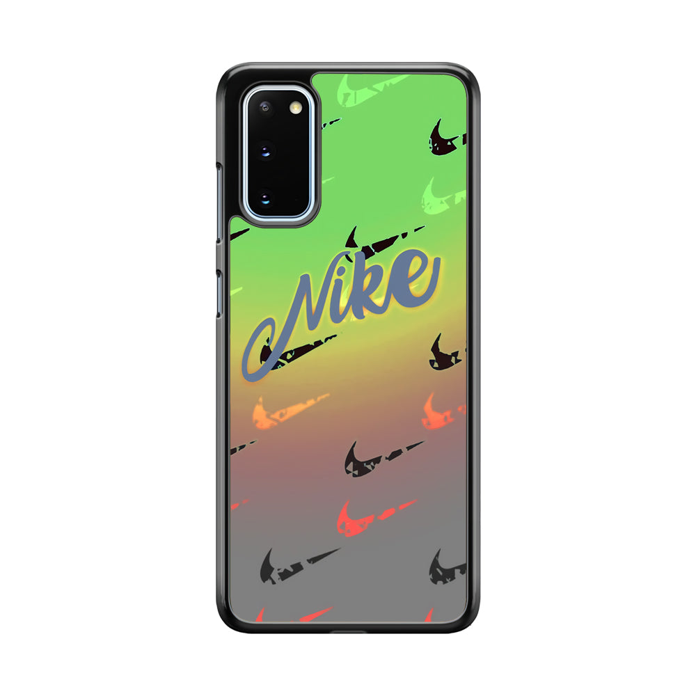 Nike Gradation Green Samsung Galaxy S20 Case