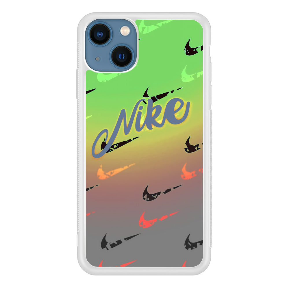 Nike Gradation Green iPhone 13 Case