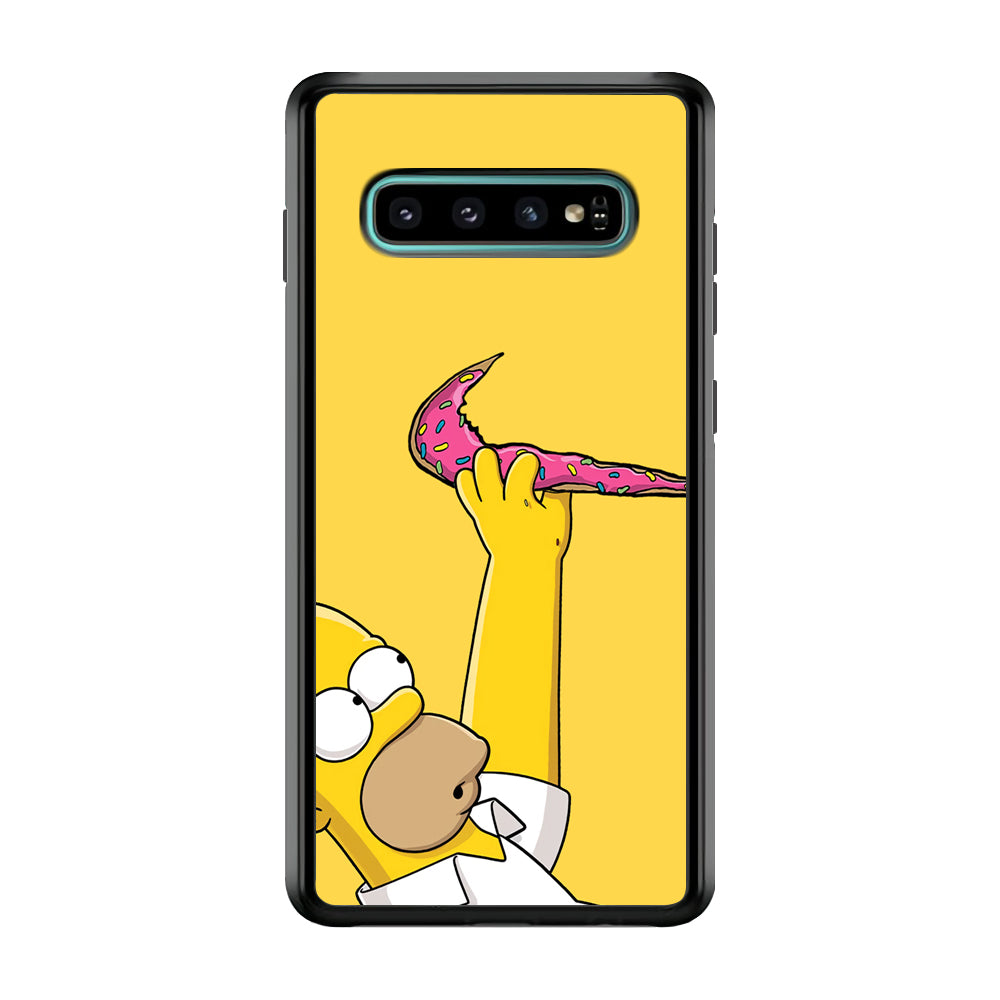 Nike Homer Donut Samsung Galaxy S10 Plus Case