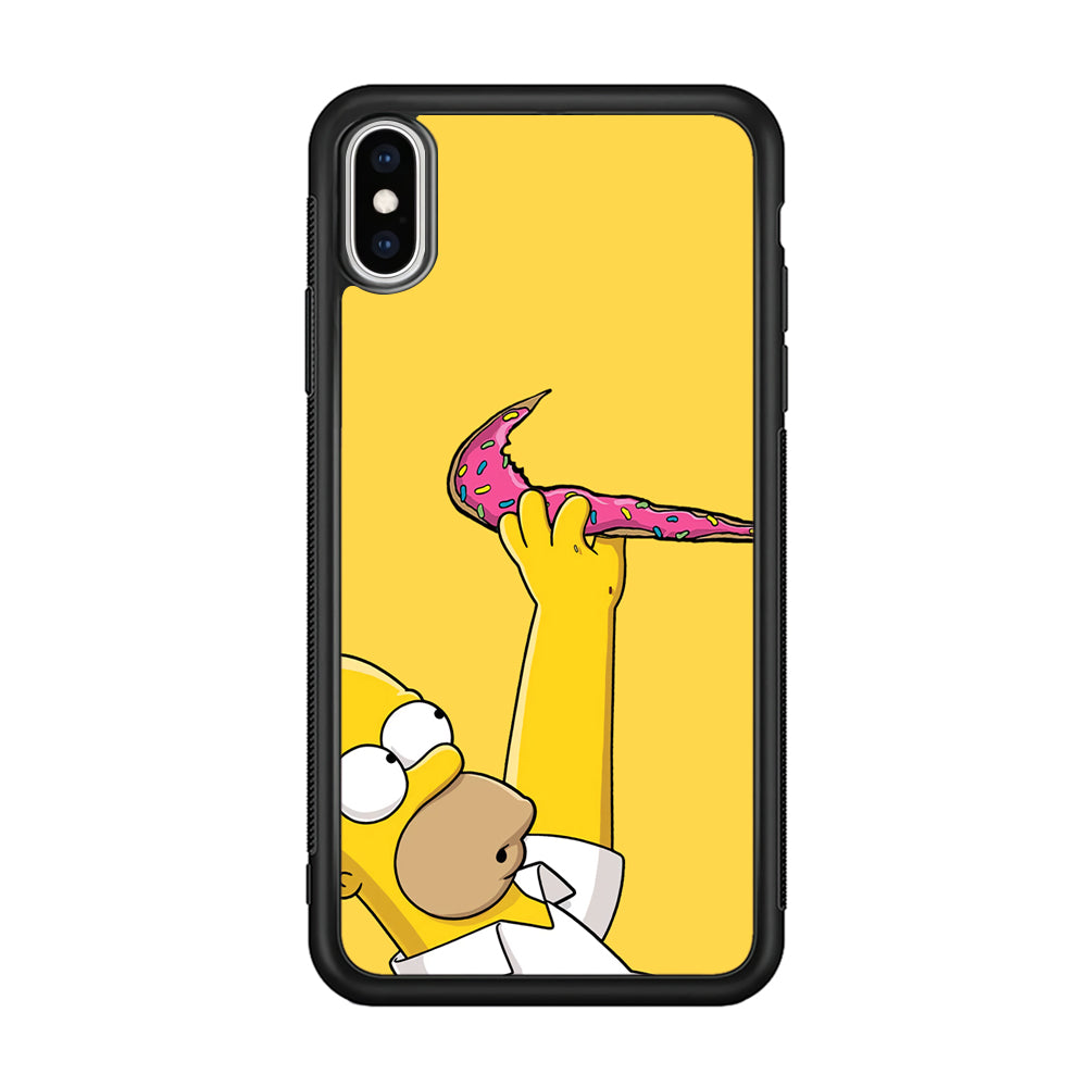 Nike Homer Donut iPhone XS Case