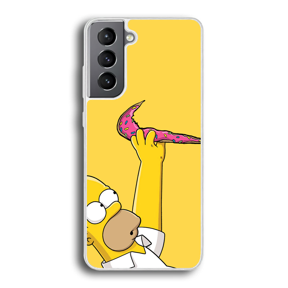 Nike Homer Donut Samsung Galaxy S21 Plus Case