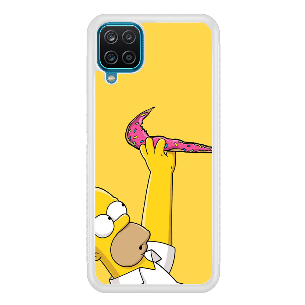 Nike Homer Donut Samsung Galaxy A12 Case