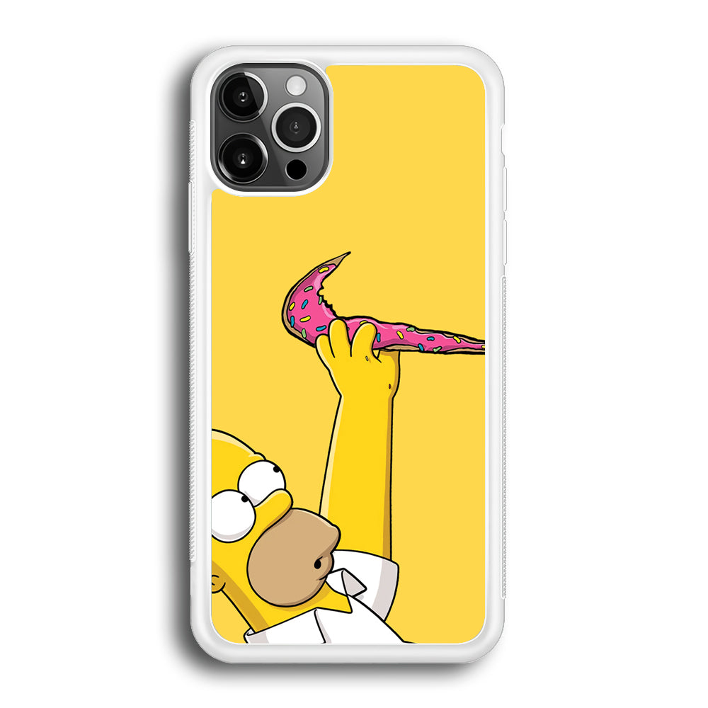 Nike Homer Donut iPhone 12 Pro Case