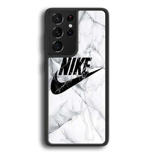 Nike Marble Double Layer Samsung Galaxy S21 Ultra Case - Ezzystore