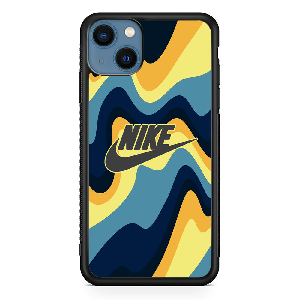 Nike Marble Liquid Painting iPhone 13 Case