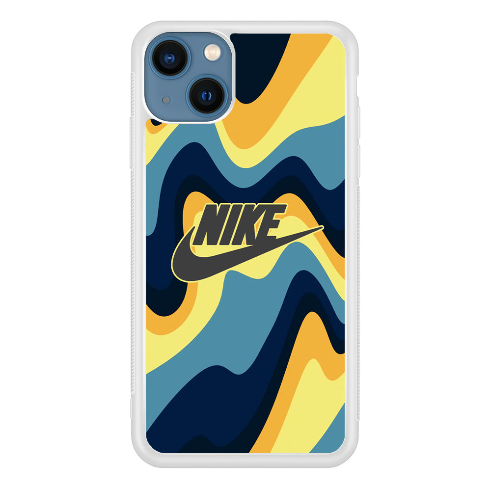 Nike Marble Liquid Painting iPhone 13 Case