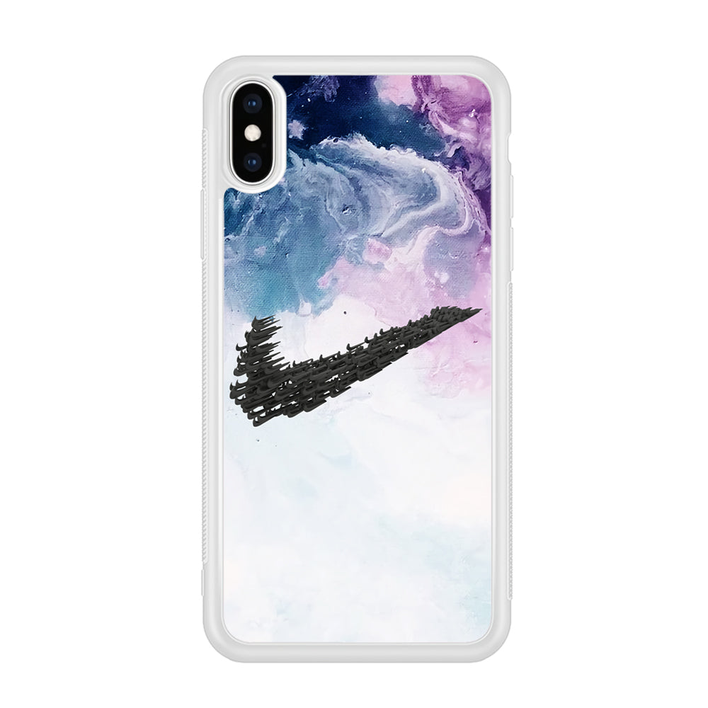 Nike Marble Logo Dominant iPhone XS Case